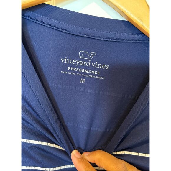Vineyard Vines Men’s Striped Tee, Medium - Picture 3 of 5